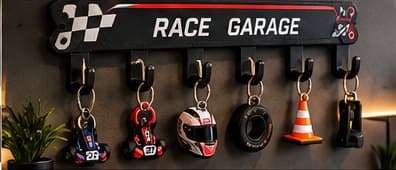 Race Garage key rack