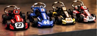 Mini kart keyring