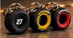 Tyre keyring
