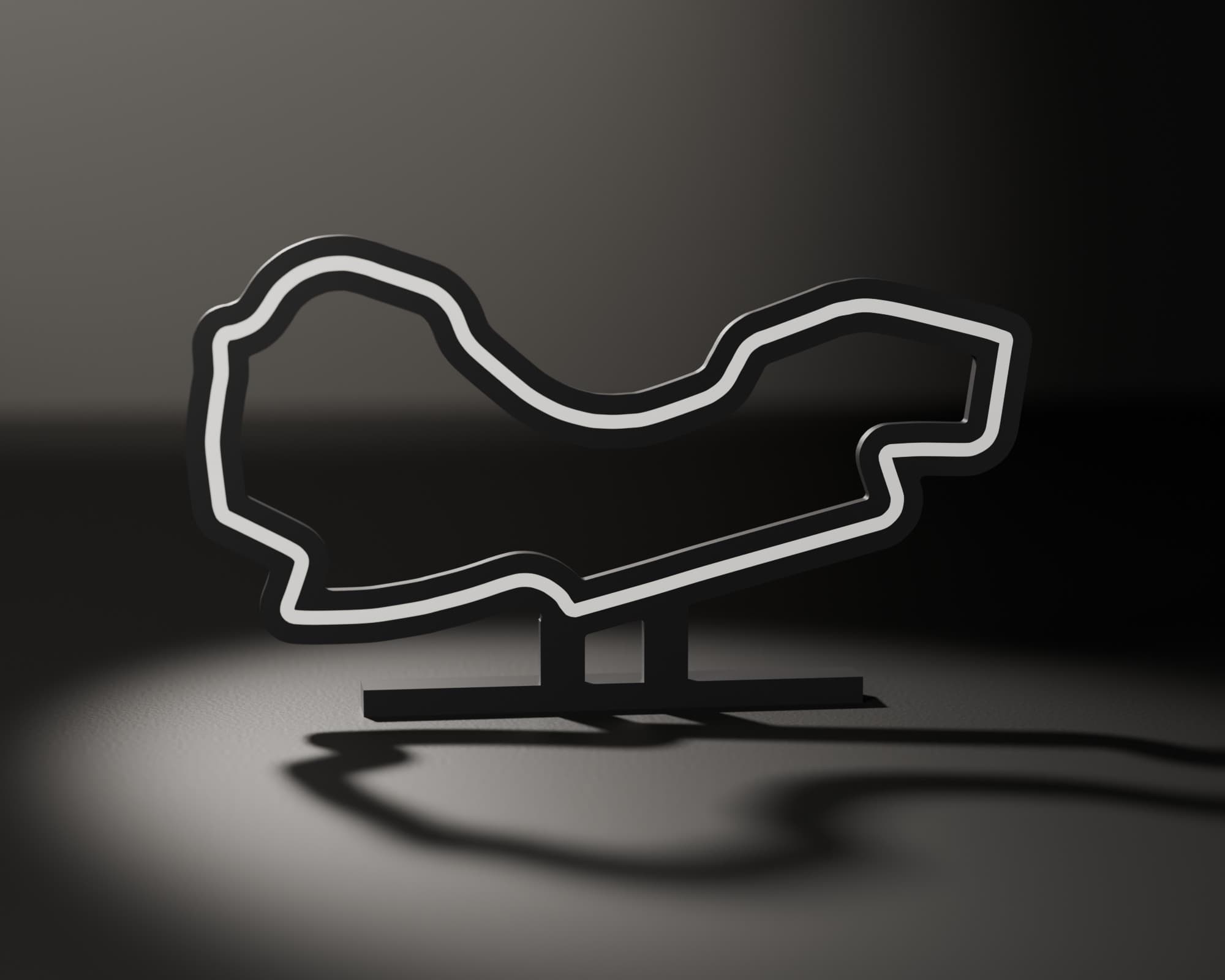 Albert Park Track Plate